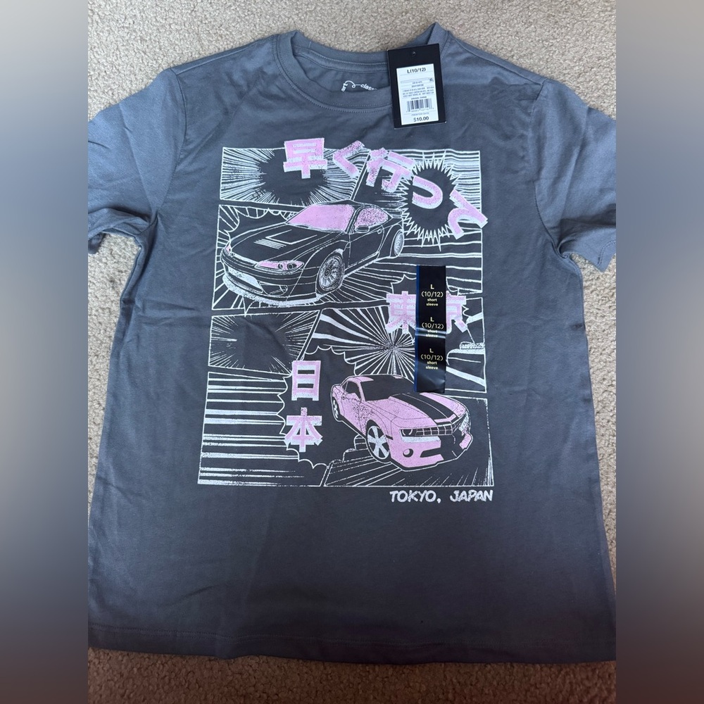 NWT boys large 10/12 shirt